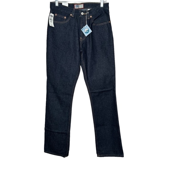 New Old Navy Women’s Bootcut Denim Jeans Size 6 Rinsed Dark Wash BNWT - Picture 1 of 5